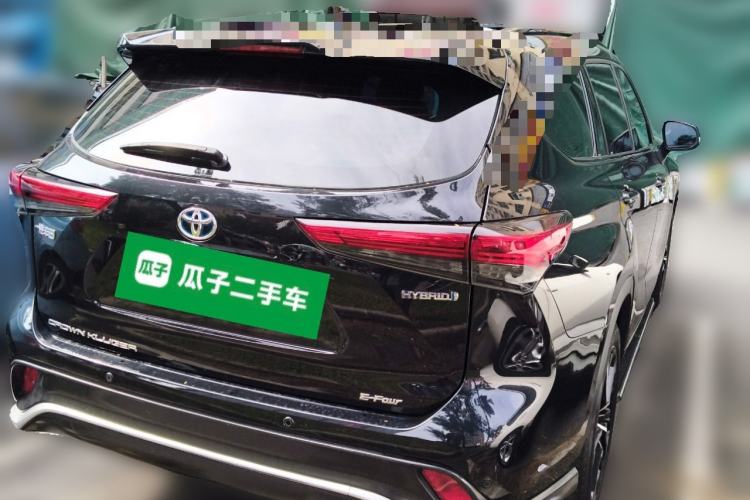 Used Toyota Crown Kluger 2022 2.5L HEV Four-Wheel Drive Luxury Edition Rear Right 45 Deg