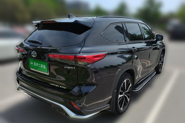 Used Toyota Crown Kluger 2022 2.5L HEV Four-Wheel Drive Flagship Edition Rear Right 45 Deg