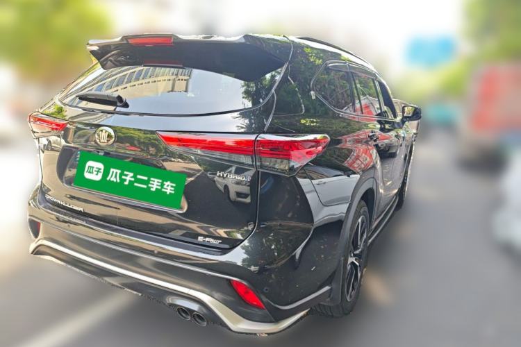 Used Toyota Crown Kluger 2022 2.5L HEV Four-Wheel Drive Premium Edition Rear Right 45 Deg