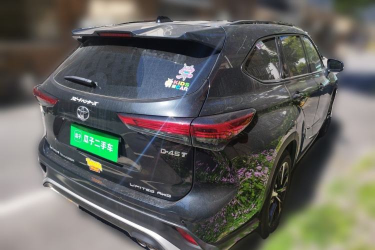 Used Toyota Crown Kluger 2022 2.0T Four-Wheel Drive Prestige Edition Rear Right 45 Deg