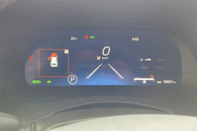 Used Toyota Crown Kluger 2022 2.5L HEV Four-Wheel Drive Premium Edition Instrument Cluster