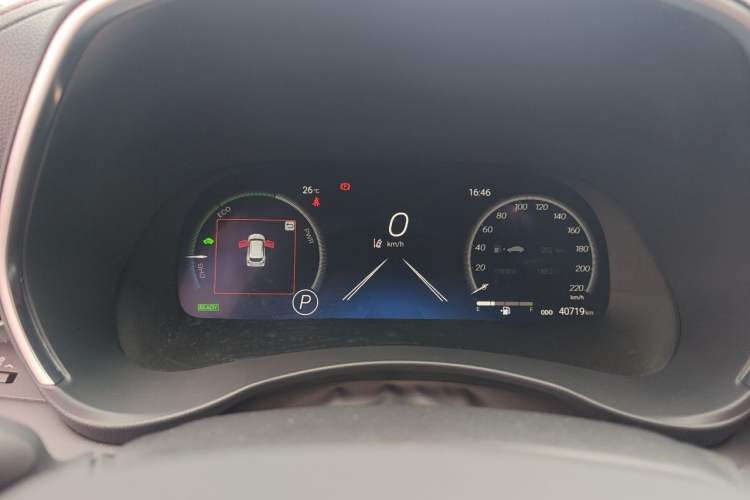 Used Toyota Crown Kluger 2022 2.5L HEV Four-Wheel Drive Flagship Edition Instrument Cluster