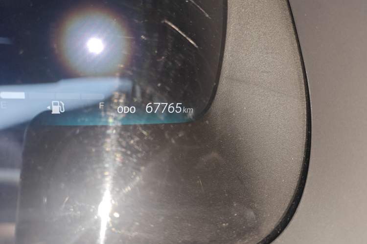 Used Toyota Crown Kluger 2022 2.5L HEV Four-Wheel Drive Premium Edition Odometer Close Up