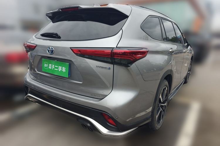 Used Toyota Crown Kluger 2022 2.5L HEV Four-Wheel Drive Flagship Edition Rear Right 45 Deg