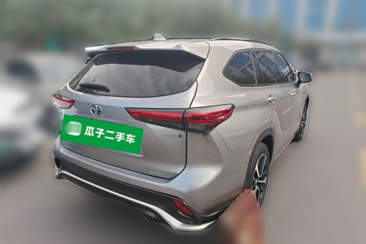 Used Toyota Crown Kluger 2022 2.5L HEV Four-Wheel Drive Premium Edition Rear Right 45 Deg