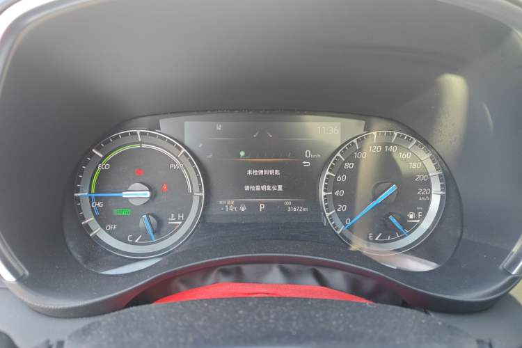 Used Toyota Crown Kluger 2022 2.5L HEV Four-Wheel Drive Luxury Edition Instrument Cluster