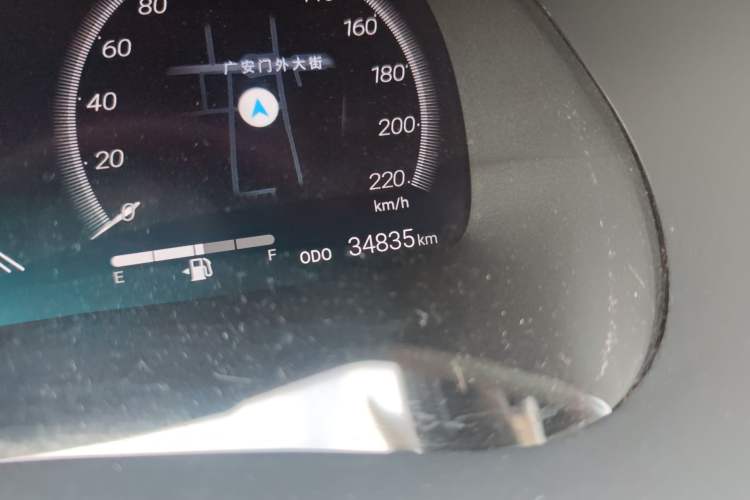 Used Toyota Crown Kluger 2022 2.5L HEV Four-Wheel Drive Flagship Edition Odometer Close Up