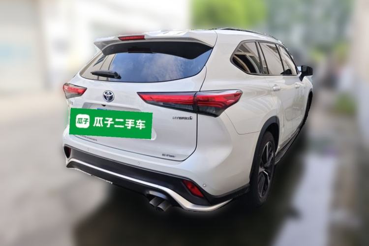 Used Toyota Crown Kluger 2022 2.5L HEV Four-Wheel Drive Premium Edition Rear Right 45 Deg