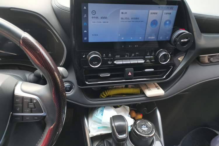 Used Toyota Crown Kluger 2023 2.5L HEV Four-Wheel Drive Prestige Edition Audio And AC Panel