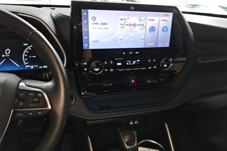 Used Toyota Crown Kluger 2023 2.5L HEV Four-Wheel Drive Flagship Edition Audio And AC Panel