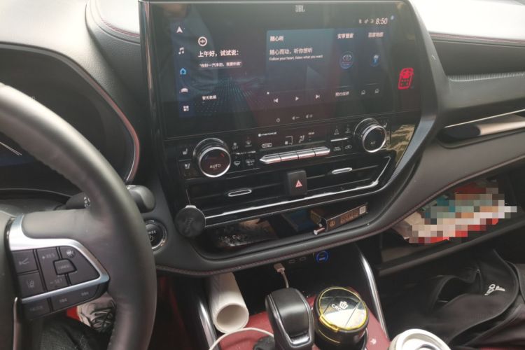 Used Toyota Crown Kluger 2023 2.5L HEV Four-Wheel Drive Flagship Edition Audio And AC Panel