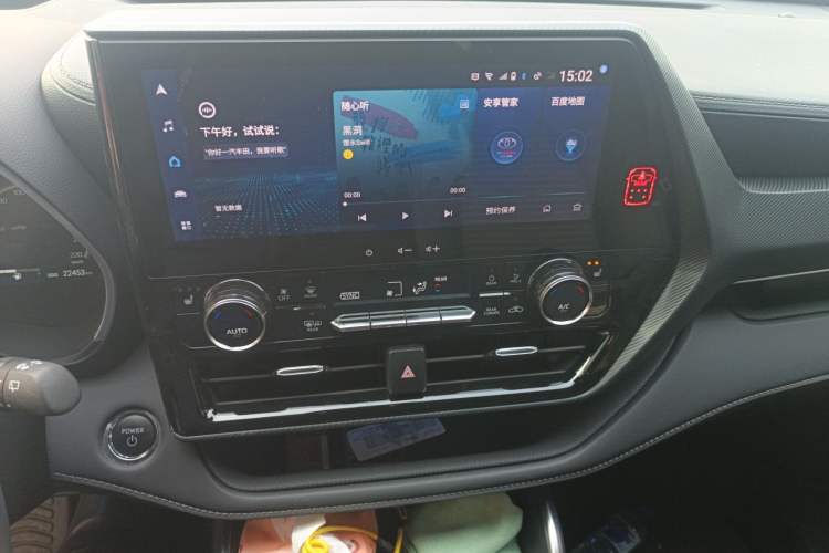 Used Toyota Crown Kluger 2023 2.5L HEV Four-Wheel Drive Prestige Edition Audio And AC Panel