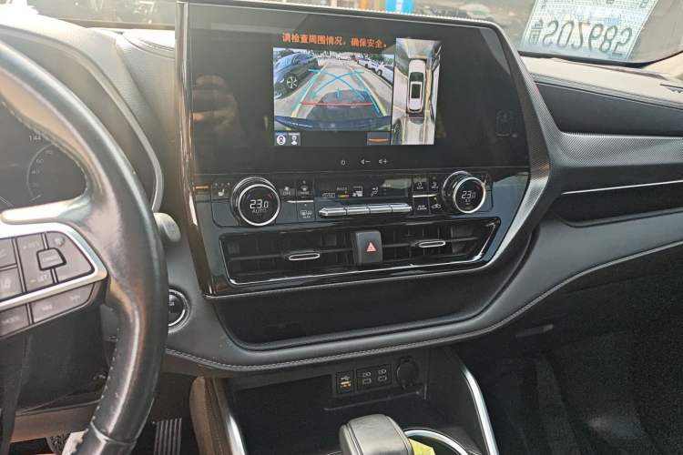 Used Toyota Crown Kluger 2023 2.5L HEV Four-Wheel Drive Prestige Edition Audio And AC Panel