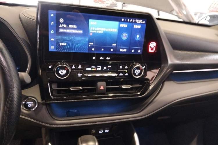 Used Toyota Crown Kluger 2023 2.5L HEV Four-Wheel Drive Prestige Edition Audio And AC Panel