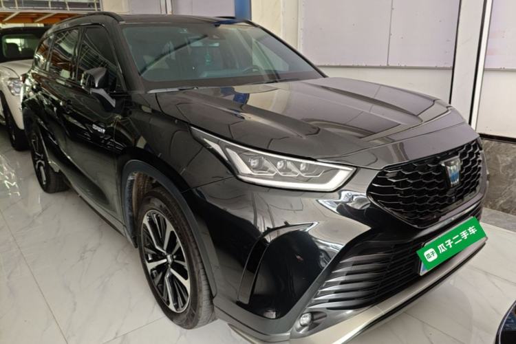Used Toyota Crown Kluger 2023 2.5L HEV Four-Wheel Drive Luxury Edition Front Right 45 Deg