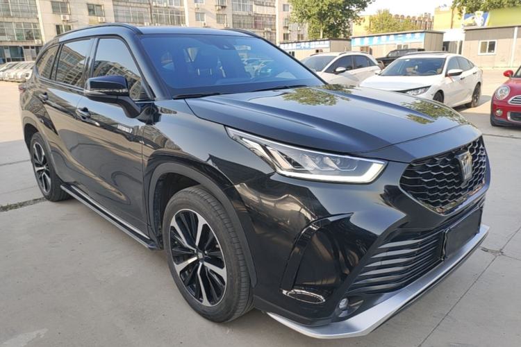 Used Toyota Crown Kluger 2023 2.5L HEV Four-Wheel Drive Luxury Edition Front Right 45 Deg
