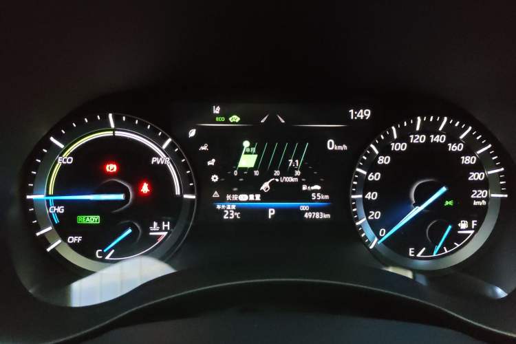 Used Toyota Crown Kluger 2023 2.5L HEV Four-Wheel Drive Luxury Edition Instrument Cluster