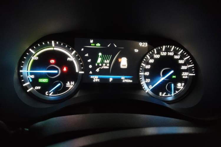 Used Toyota Crown Kluger 2023 2.5L HEV Four-Wheel Drive Elite Edition Instrument Cluster