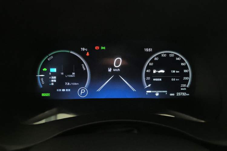 Used Toyota Crown Kluger 2023 2.5L HEV Four-Wheel Drive Prestige Edition Instrument Cluster