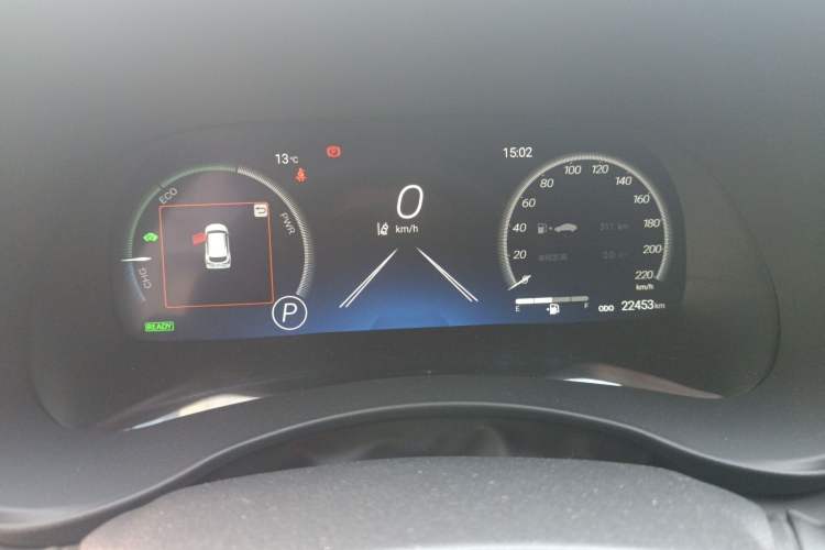 Used Toyota Crown Kluger 2023 2.5L HEV Four-Wheel Drive Prestige Edition Instrument Cluster