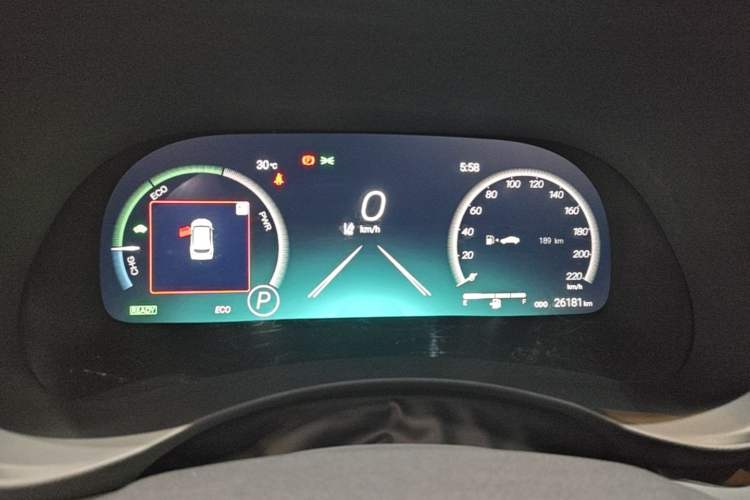 Used Toyota Crown Kluger 2023 2.5L HEV Four-Wheel Drive Prestige Edition Instrument Cluster