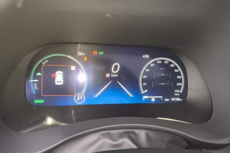 Used Toyota Crown Kluger 2023 2.5L HEV Four-Wheel Drive Prestige Edition Instrument Cluster