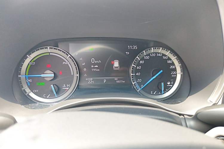Used Toyota Crown Kluger 2023 2.5L HEV Two-Wheel Drive Entry Version (5 Seats) Instrument Cluster