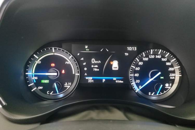 Used Toyota Crown Kluger 2023 2.5L HEV Four-Wheel Drive Luxury Edition Instrument Cluster