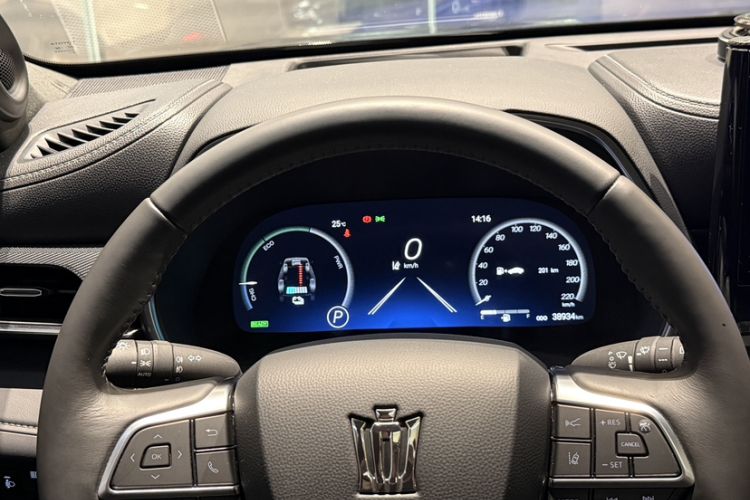 Used Toyota Crown Kluger 2023 2.5L HEV Four-Wheel Drive Flagship Edition Odometer Close Up