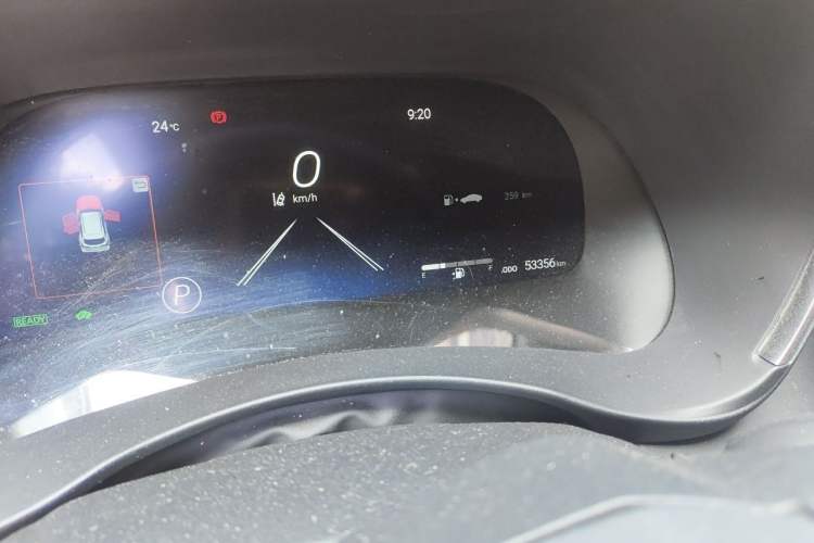 Used Toyota Crown Kluger 2023 2.5L HEV Four-Wheel Drive Flagship Edition Odometer Close Up