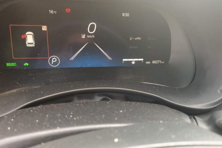 Used Toyota Crown Kluger 2023 2.5L HEV Four-Wheel Drive Flagship Edition Odometer Close Up