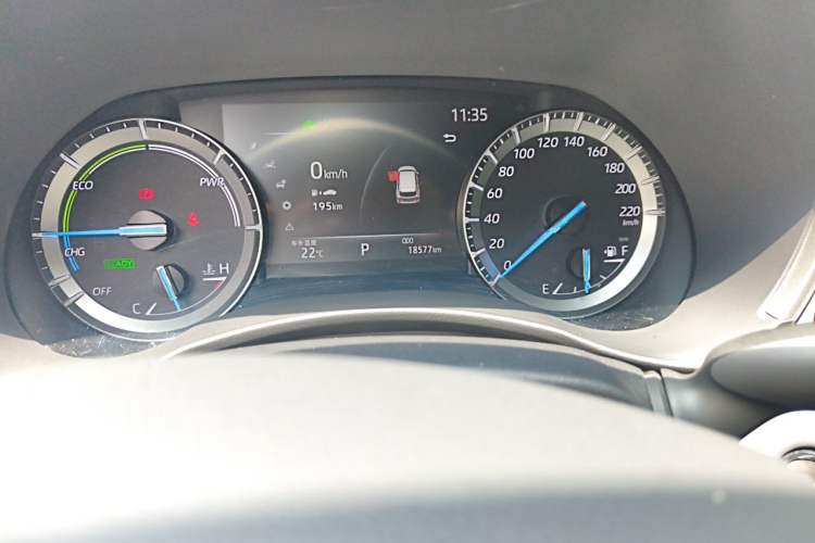 Used Toyota Crown Kluger 2023 2.5L HEV Two-Wheel Drive Entry Version (5 Seats) Odometer Close Up