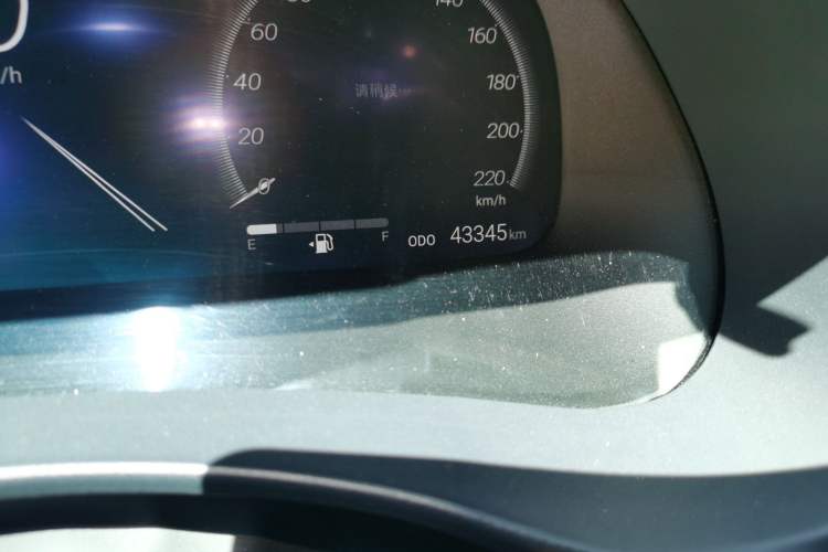 Used Toyota Crown Kluger 2023 2.5L HEV Four-Wheel Drive Prestige Edition Odometer Close Up