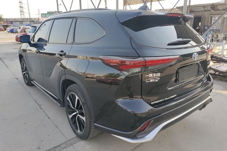 Used Toyota Crown Kluger 2023 2.5L HEV Four-Wheel Drive Luxury Edition Rear Left 45 Deg