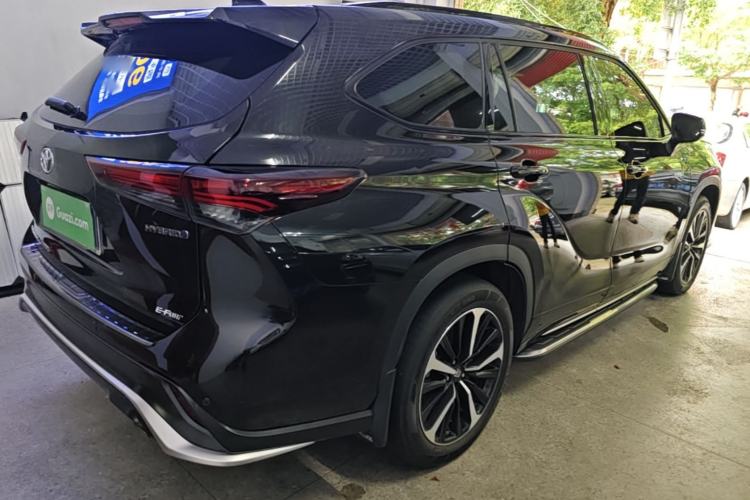 Used Toyota Crown Kluger 2023 2.5L HEV Four-Wheel Drive Luxury Edition Rear Right 45 Deg