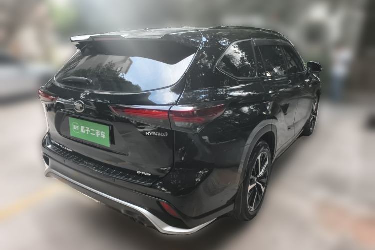 Used Toyota Crown Kluger 2023 2.5L HEV Four-Wheel Drive Luxury Edition Rear Right 45 Deg