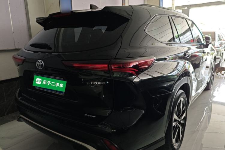 Used Toyota Crown Kluger 2023 2.5L HEV Four-Wheel Drive Luxury Edition Rear Right 45 Deg
