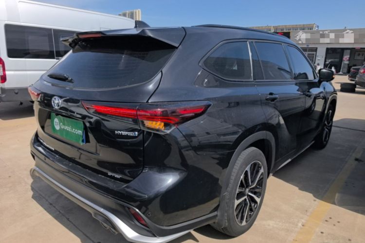 Used Toyota Crown Kluger 2023 2.5L HEV Four-Wheel Drive Luxury Edition Rear Right 45 Deg