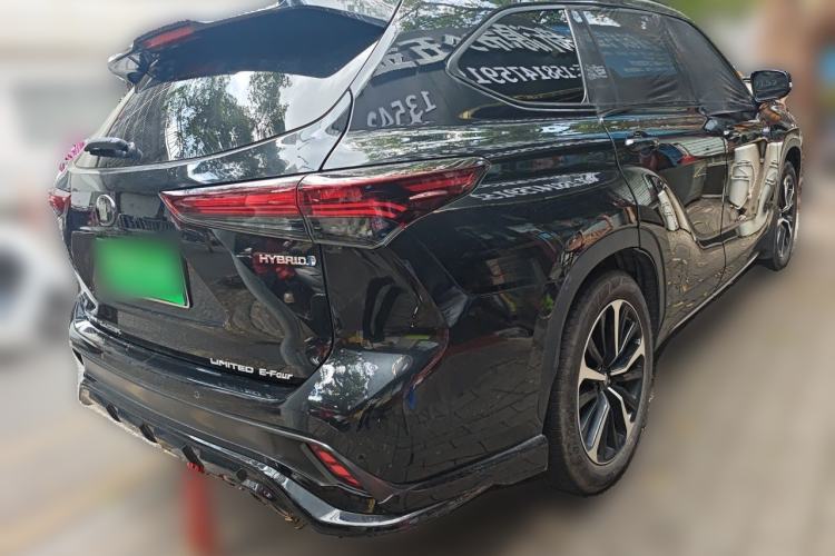 Used Toyota Crown Kluger 2023 2.5L HEV Four-Wheel Drive Flagship Edition Rear Right 45 Deg