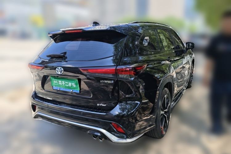 Used Toyota Crown Kluger 2023 2.5L HEV Four-Wheel Drive Luxury Edition Rear Right 45 Deg
