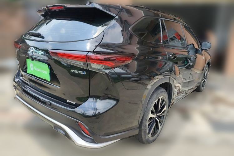 Used Toyota Crown Kluger 2023 2.5L HEV Four-Wheel Drive Luxury Edition Rear Right 45 Deg