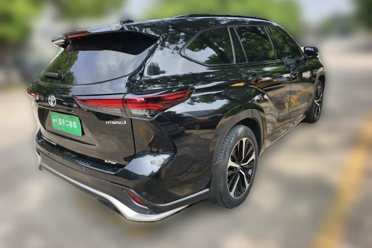 Used Toyota Crown Kluger 2023 2.5L HEV Four-Wheel Drive Luxury Edition Rear Right 45 Deg