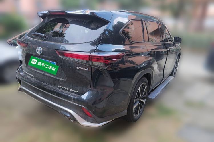 Used Toyota Crown Kluger 2023 2.5L HEV Four-Wheel Drive Flagship Edition Rear Right 45 Deg