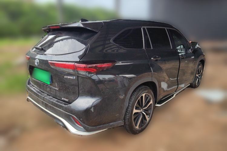 Used Toyota Crown Kluger 2023 2.5L HEV Four-Wheel Drive Prestige Edition Rear Right 45 Deg