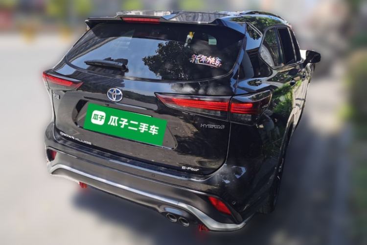Used Toyota Crown Kluger 2023 2.5L HEV Four-Wheel Drive Prestige Edition Rear Right 45 Deg
