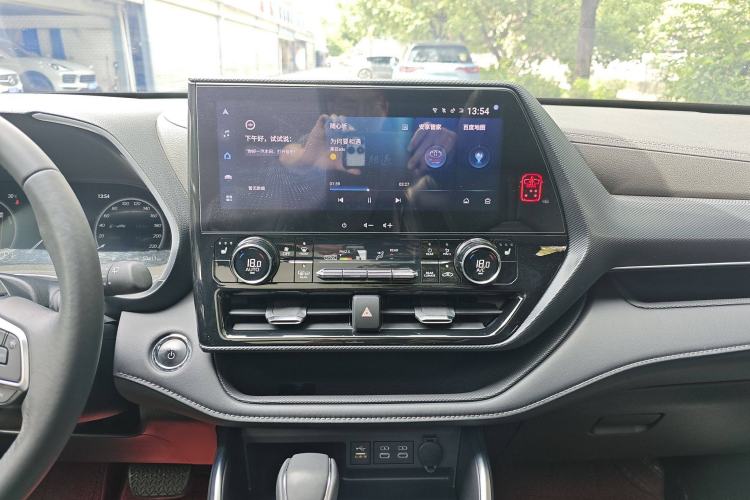 Used Toyota Crown Kluger 2023 2.5L HEV Four-Wheel Drive Prestige Edition Audio And AC Panel