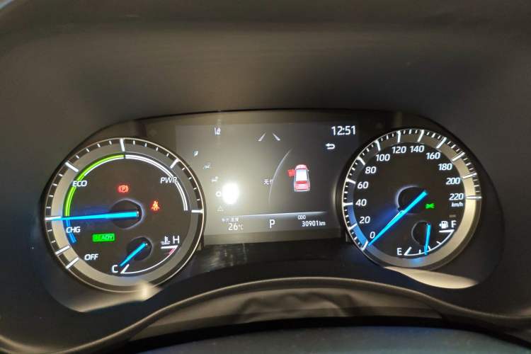 Used Toyota Crown Kluger 2023 2.5L HEV Four-Wheel Drive Elite Edition Instrument Cluster
