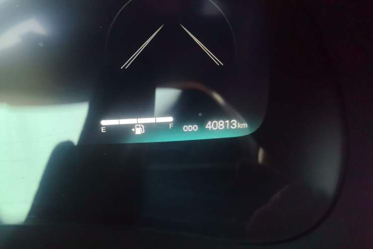 Used Toyota Crown Kluger 2023 2.5L HEV Four-Wheel Drive Prestige Edition Odometer Close Up