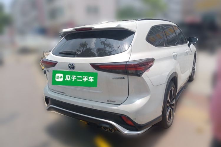 Used Toyota Crown Kluger 2023 2.5L HEV Four-Wheel Drive Prestige Edition Rear Right 45 Deg