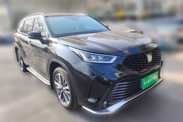 Used Toyota Crown Kluger 2024 2.5L HEV Four-Wheel Drive Luxury Edition Front Right 45 Deg